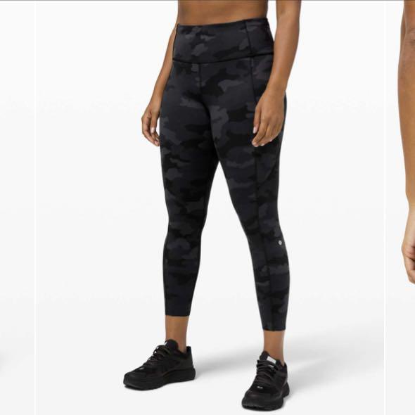BN LULULEMON Fast and Free Tight II 24 Reflective Nulux Heritage
