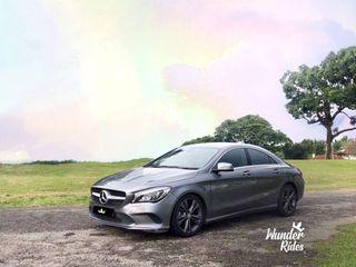 Mercedes CLA180 for Wedding and Special Event Rental