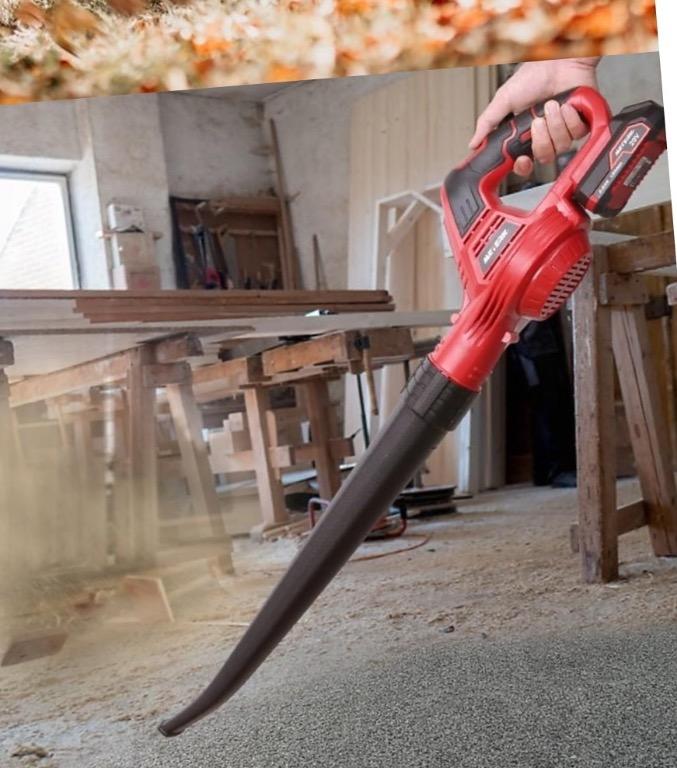 Meterk 20v Cordless Blower Kit, Furniture & Home Living, Gardening