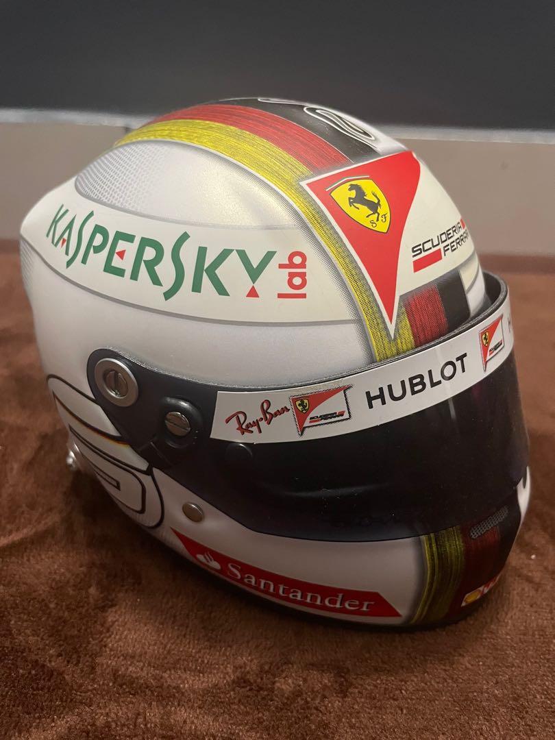 Vettel mini helmet top