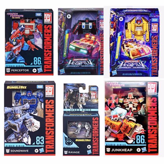 MISB Transformers Studio Series Core Class Ravage / Deluxe Perceptor ...