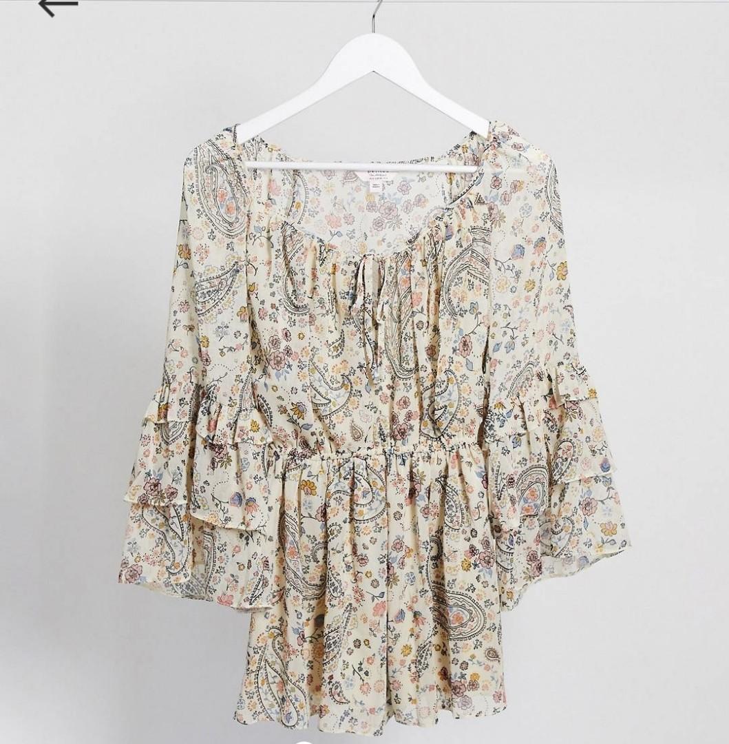 Miss selfridge clearance paisley dress
