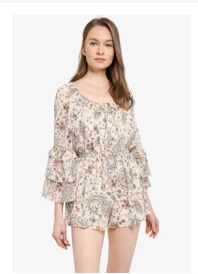 Miss selfridge playsuit deals