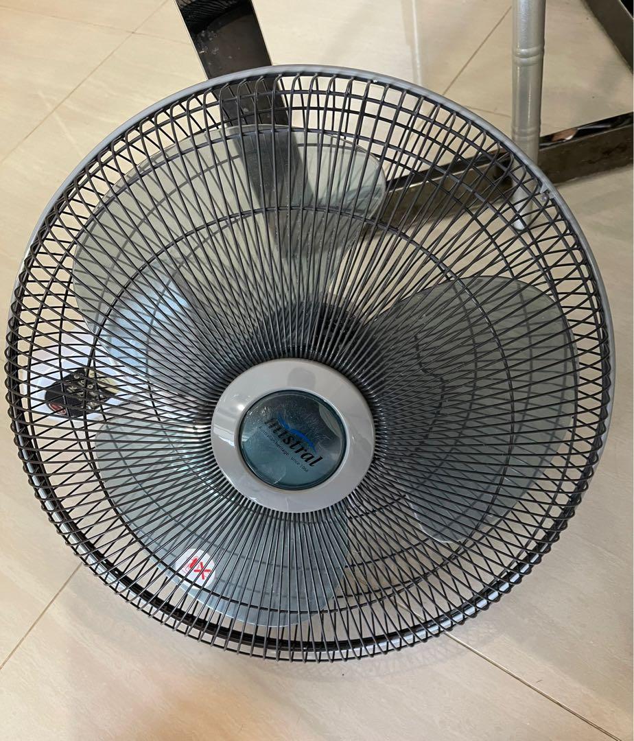 Mistral Wall Mount Fan, Furniture & Home Living, Lighting & Fans, Fans