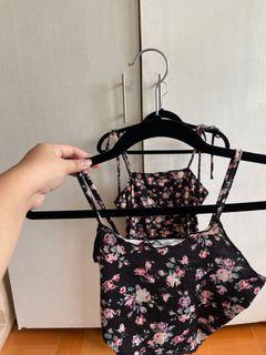 Mother Daughter Floral Dress and Top