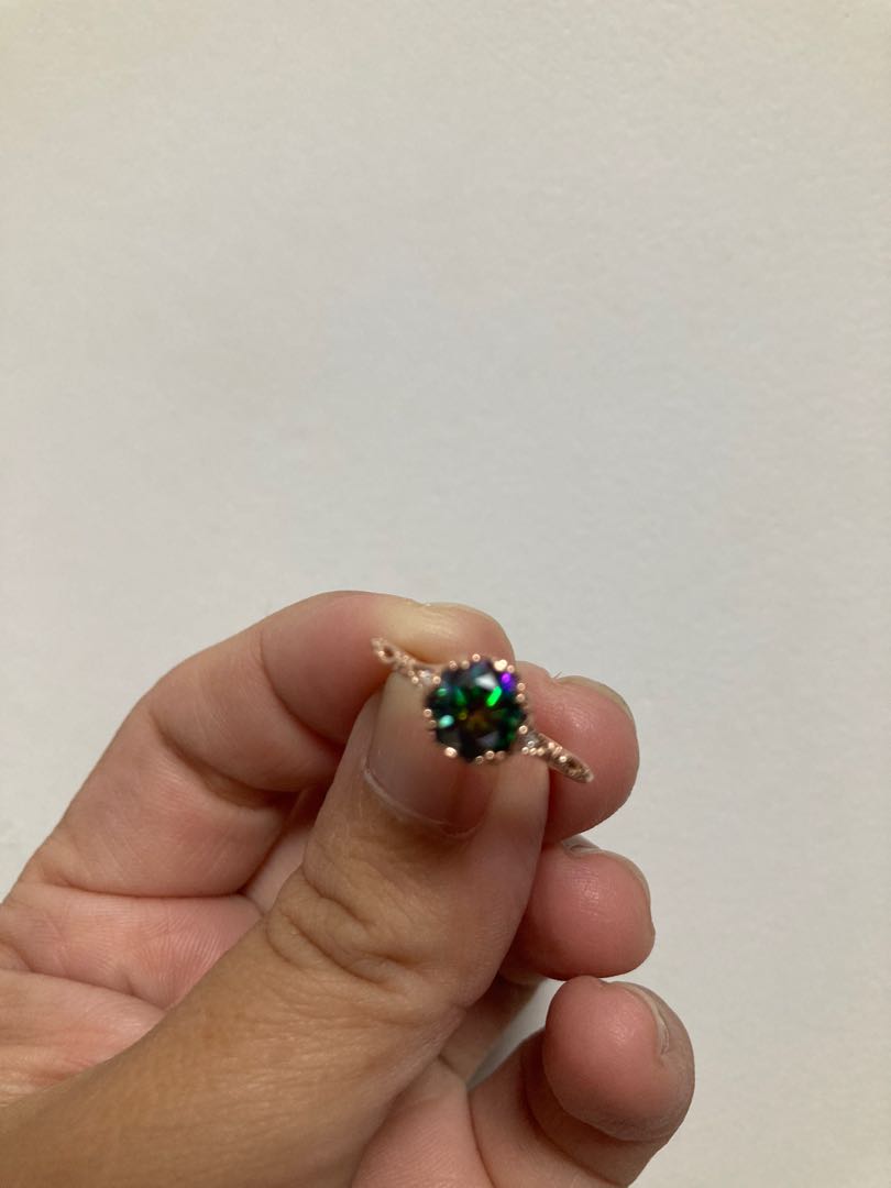 Mystic Moissanite Love Estella, Women's Fashion, Jewelry & Organisers