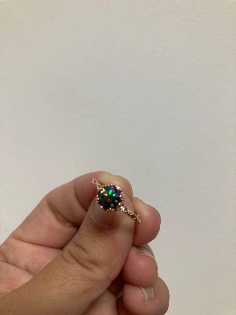 Mystic Moissanite Love Estella, Women's Fashion, Jewelry & Organisers