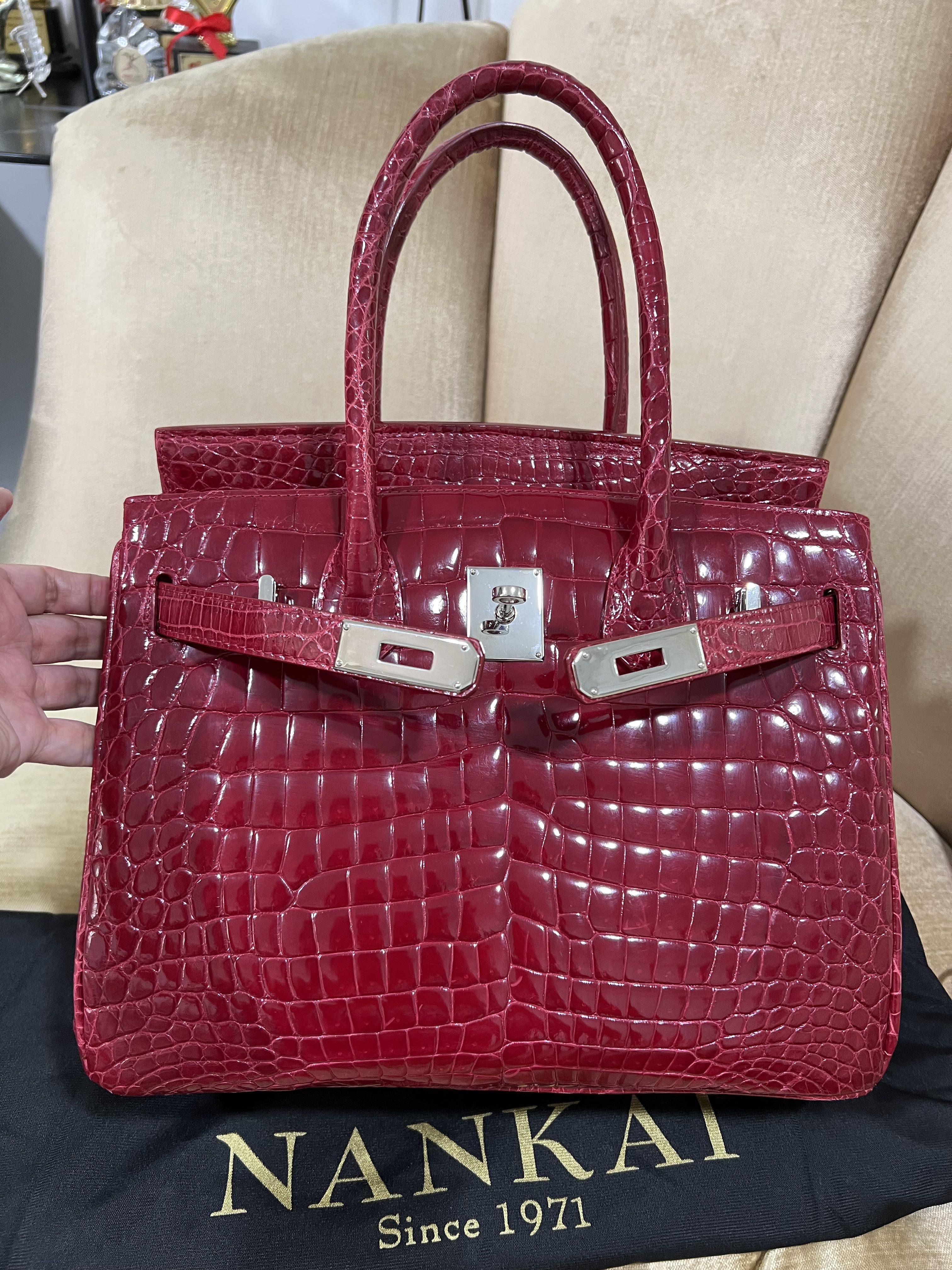 BIRKIN PYTHON, Luxury, Bags & Wallets on Carousell