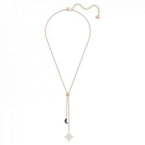 Swarovski star and moon necklace store