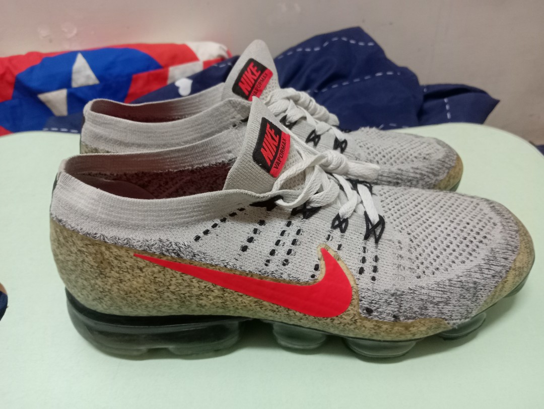 Women s Nike Air VaporMax Flyknit Camo Digi Atmosphere Grey 59 OFF
