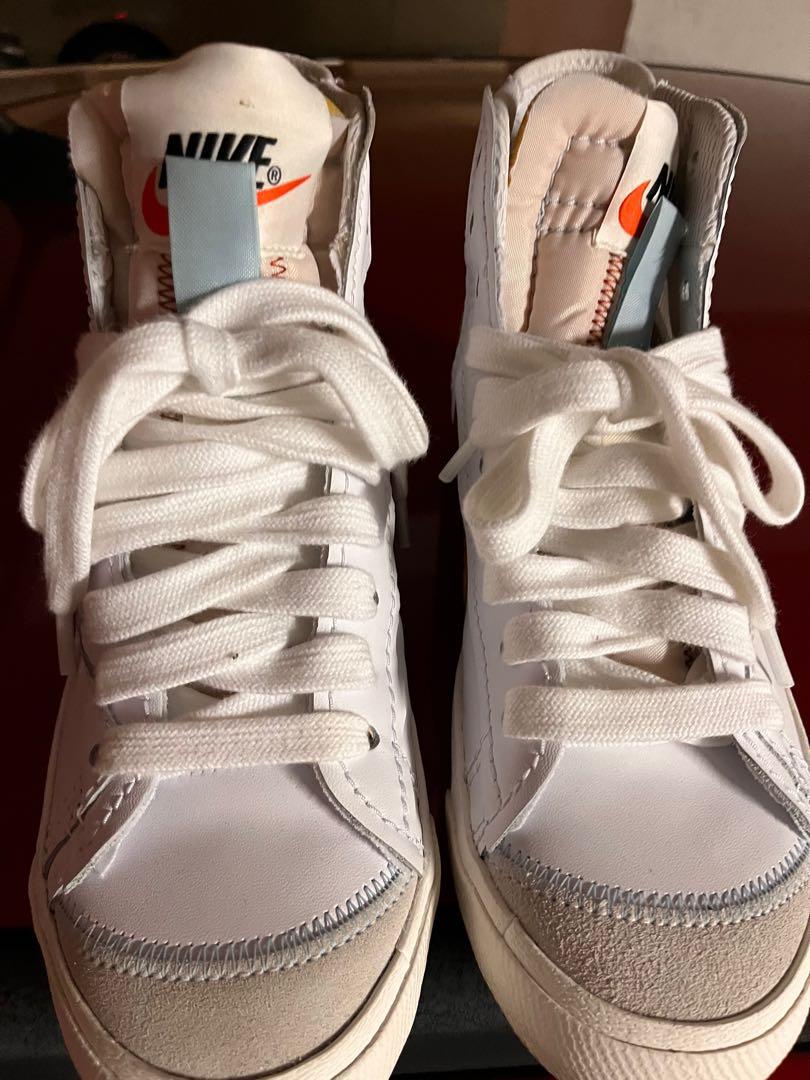 Nike blazer mid vintage femme orange new arrivals
