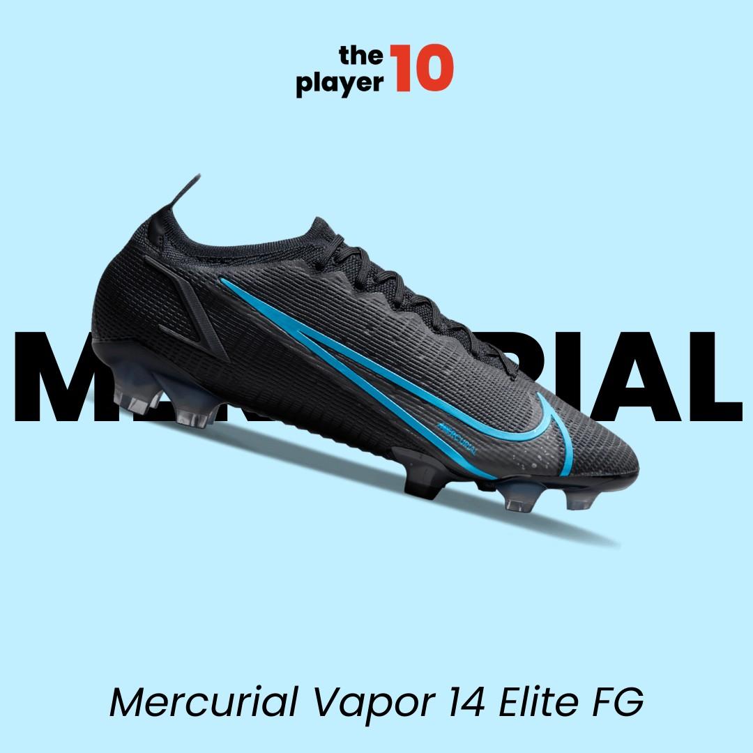 Nike Mercurial Vapor 14 Elite Fg & Hg & Ag Black/Blue, Men'S Fashion,  Footwear, Sneakers On Carousell
