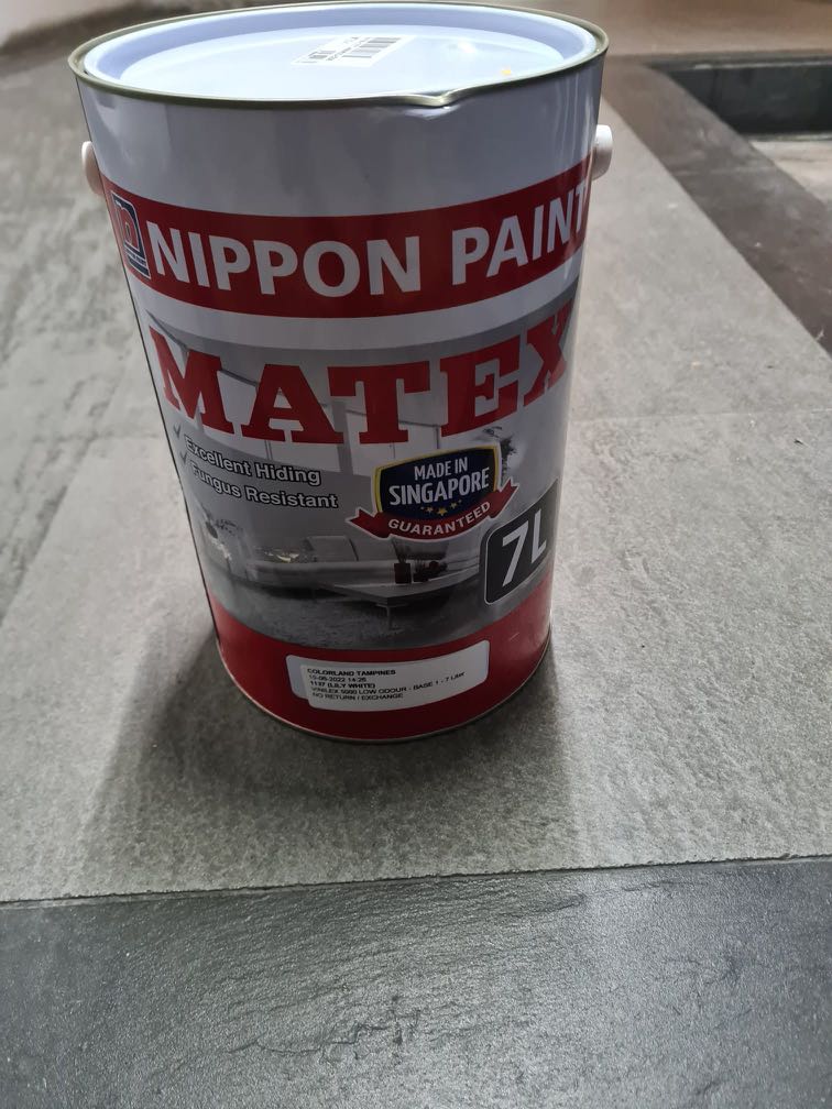 Nippon Paint lily white, Furniture & Home Living, Home Improvement & Organisation, Home