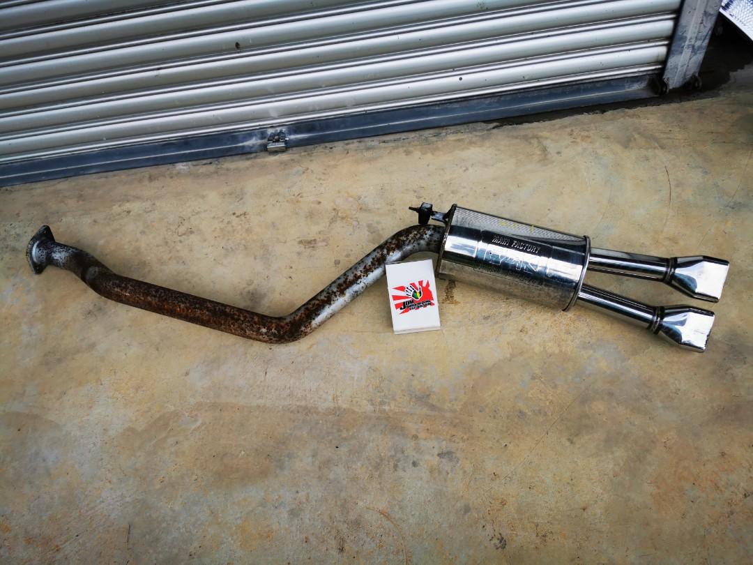 Nissan elgrand deals e51 exhaust system