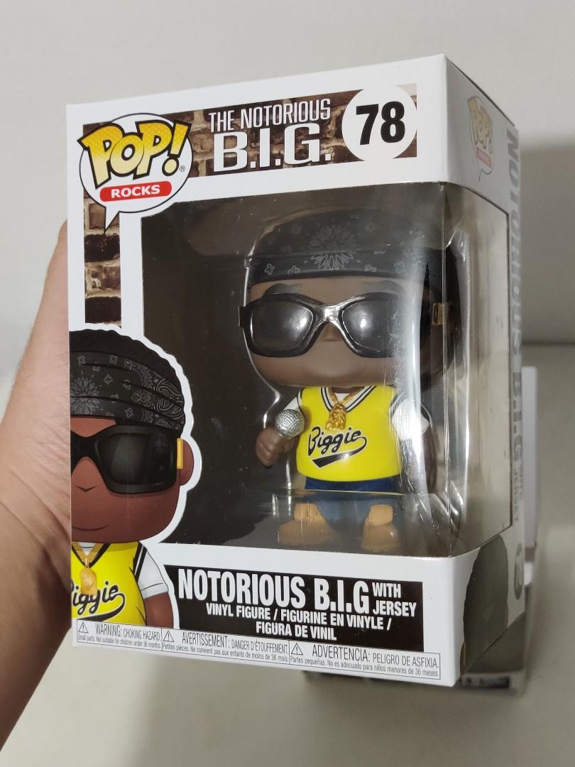 Notirious BIG Funko Pop (Category: Designer & Blind Box Toys) located in Mandaluyong City. Submitted by theplugph (Listing ID 1171817916, Image 2). Description: For Sale as SET Notorious BIG Funko pop With Jersey: 9 - 9.5 / 10 Condition With Crown: 8.5 / 10 Condition please check other Pics for details Price: 1,495php Free Shipping Via LBC Meet ups: Lipa Batangas.