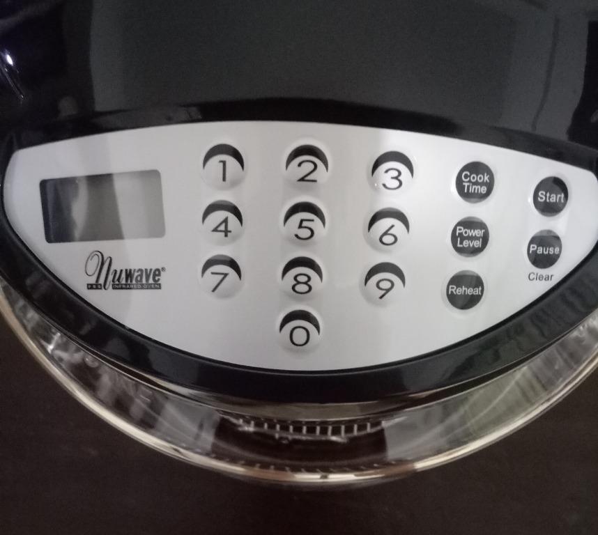 Nuwave Pro Plus Infrared Oven Model 20372 with extended ring kit, TV