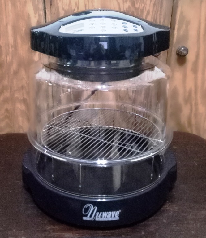 Nuwave Pro Plus Infrared Oven Model 20372 with extended ring kit, TV