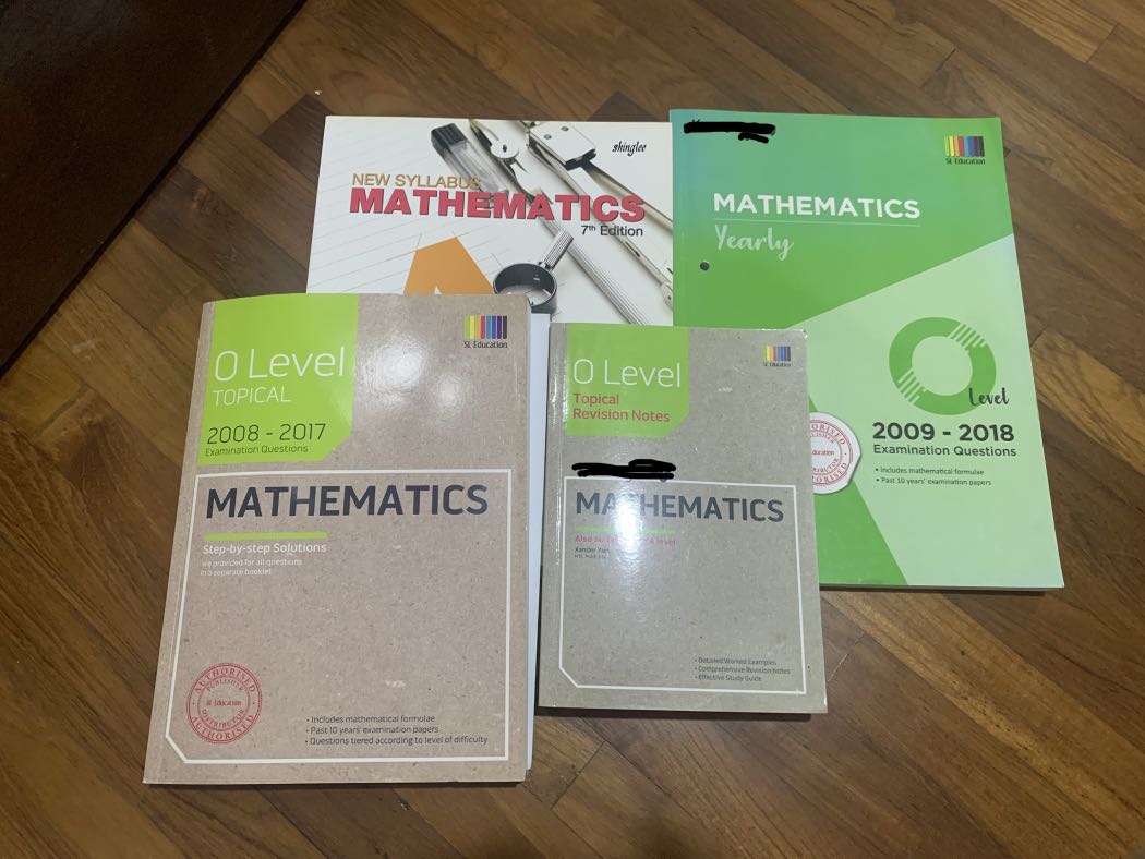 ‘O’ Level Mathematics Books, Hobbies & Toys, Books & Magazines