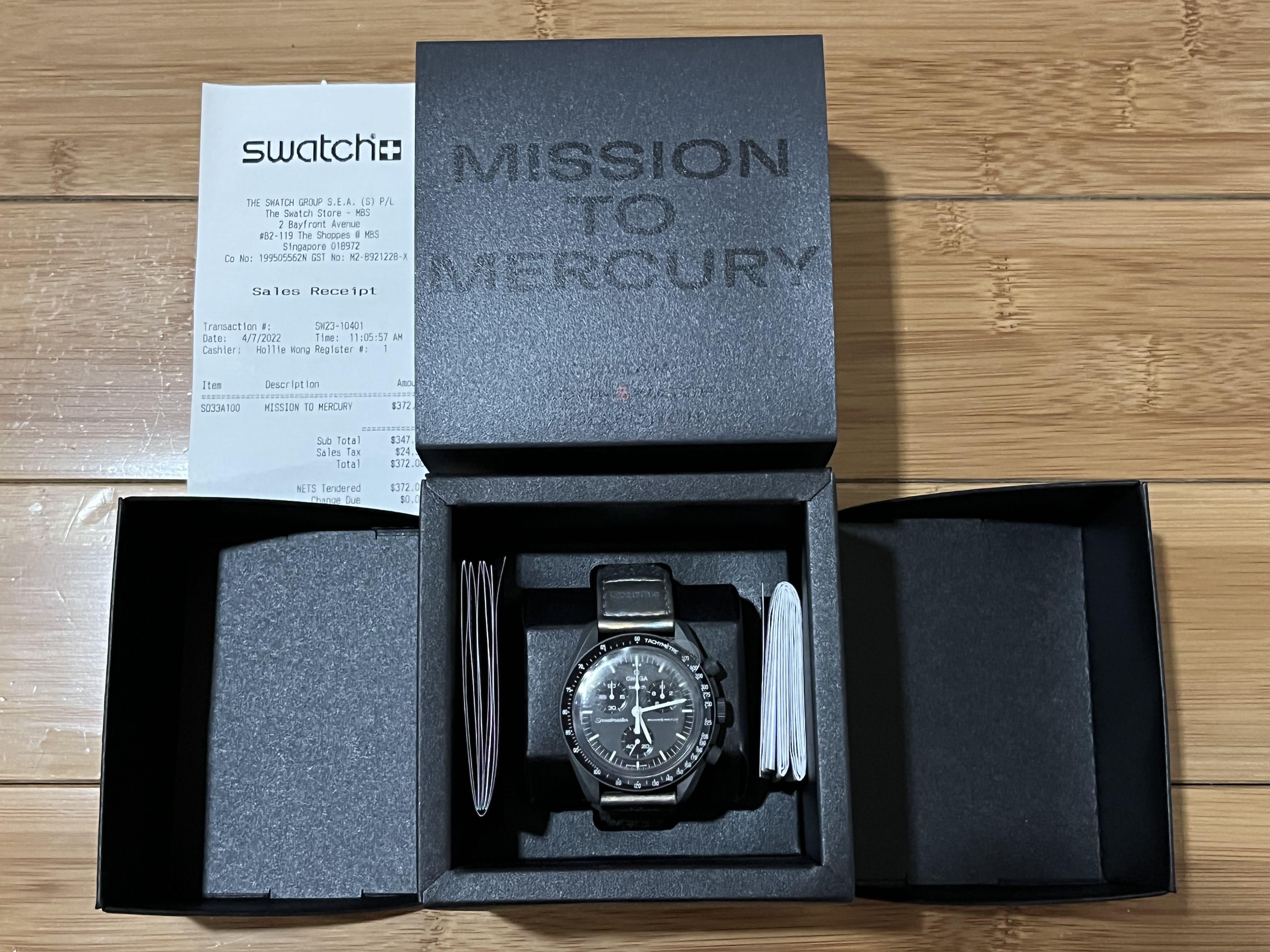 OMEGA × swatch MISSION TO MERCURY - 時計