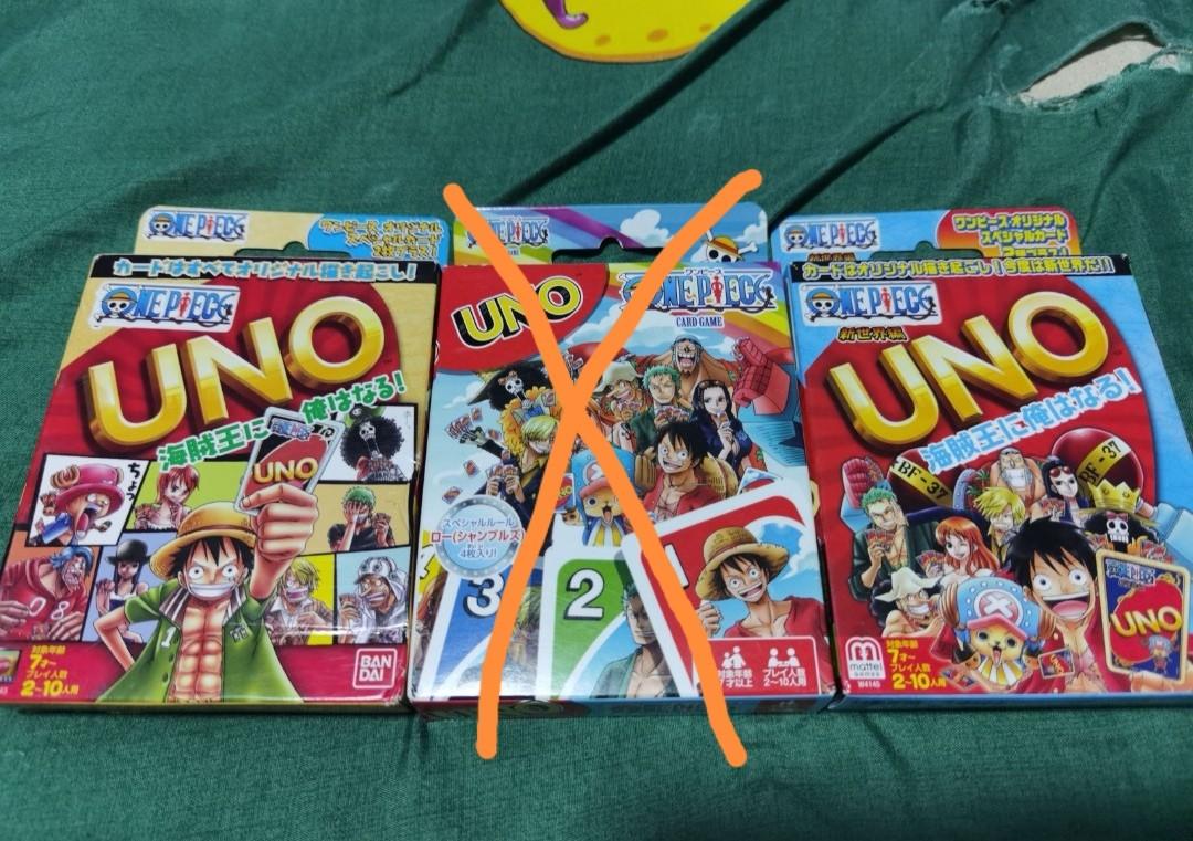 One Piece Uno Hobbies Toys Toys Games On Carousell