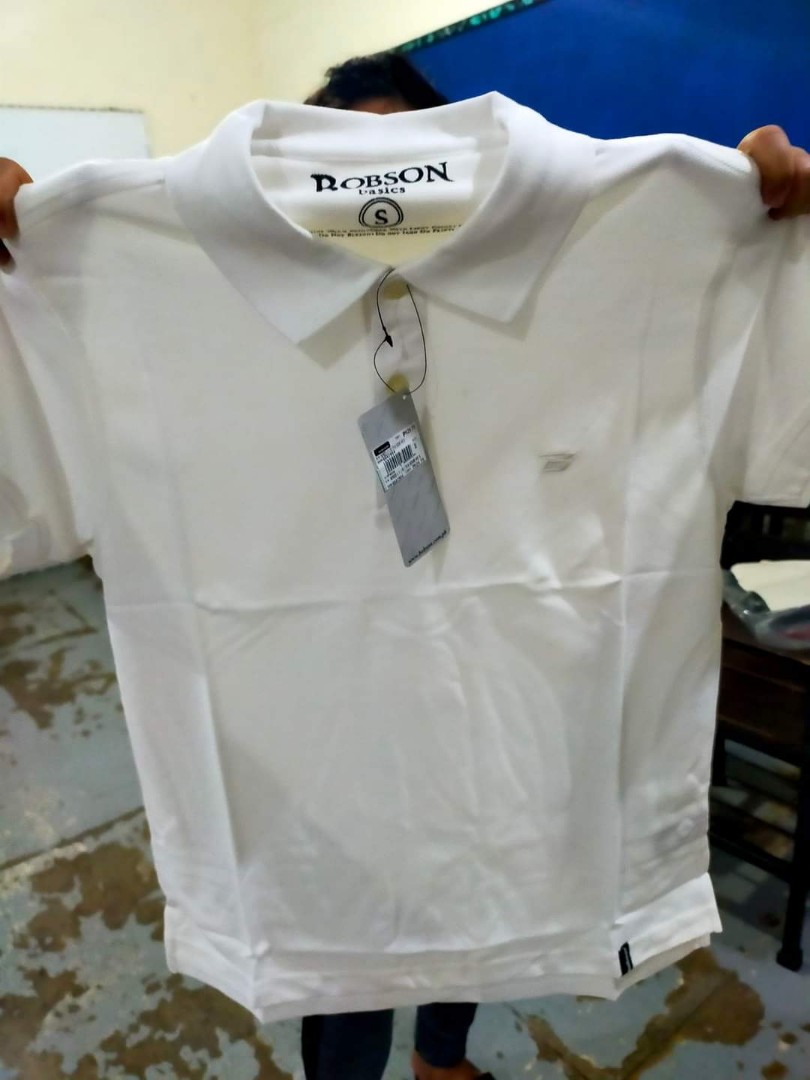 Original Bobson Men's White Polo Shirt (S & XL), Men's Fashion, Tops ...