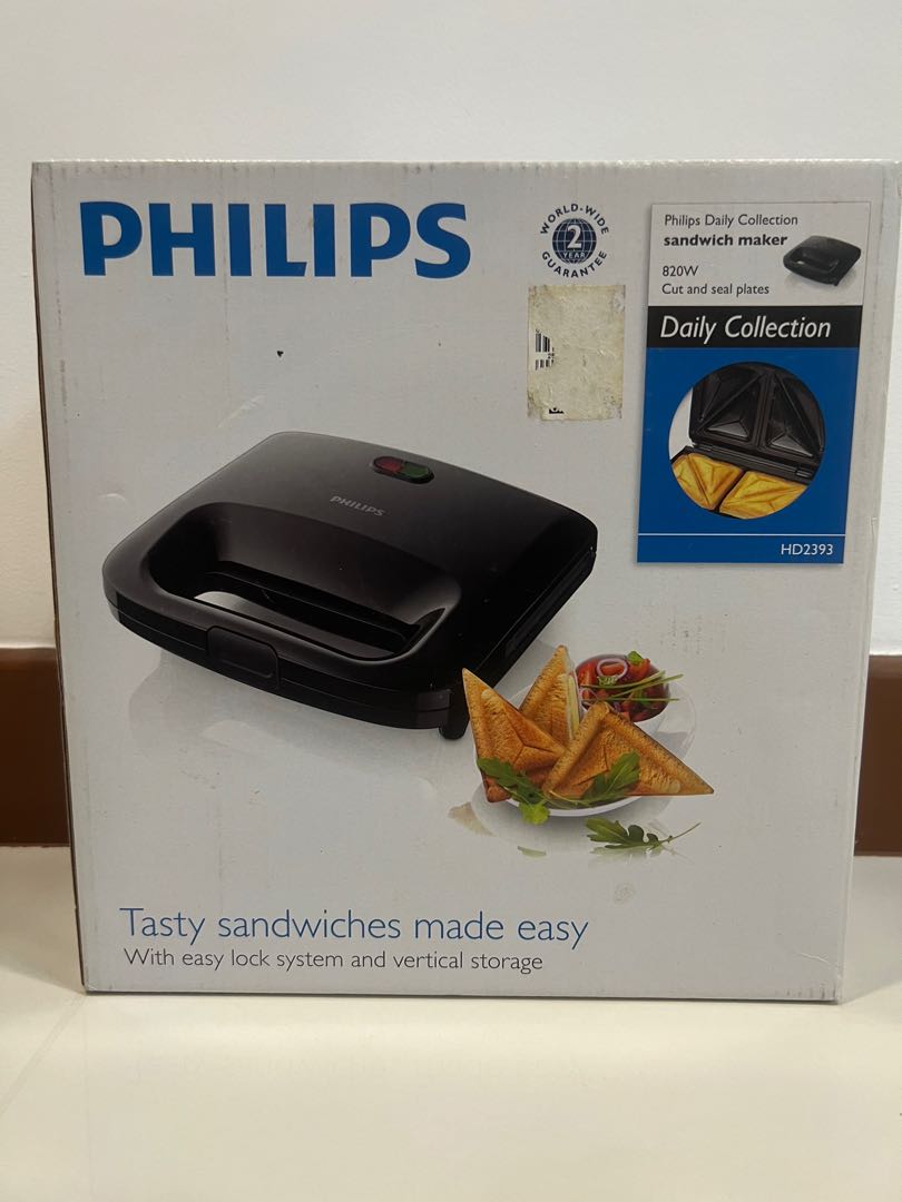 Philips Sandwich Maker HD2393, TV & Home Appliances, Kitchen Appliances