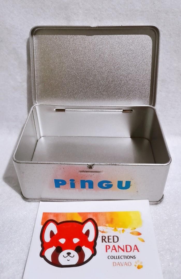 PINGU Storage Tin Can Keeper (Category: Storage Boxes & Baskets) located in Davao. Submitted by redpandacollections (Listing ID 1171822286, Image 2). Description: PINGU Storage Tin Can Keeper Authentic from japan in good condition and quality As is in the picture provided Organizer / Storage Keeper Collectible item vintage please expect.