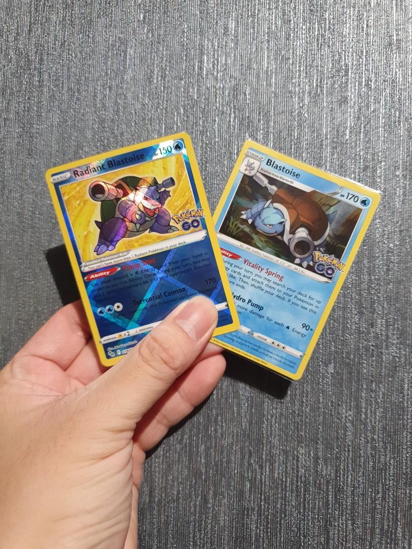 radiant blastoise pokemon go card PSA 10 Radiant Blastoise #018 S10B Pokemon Go Japanese Pokemon card –  GorillaTCG