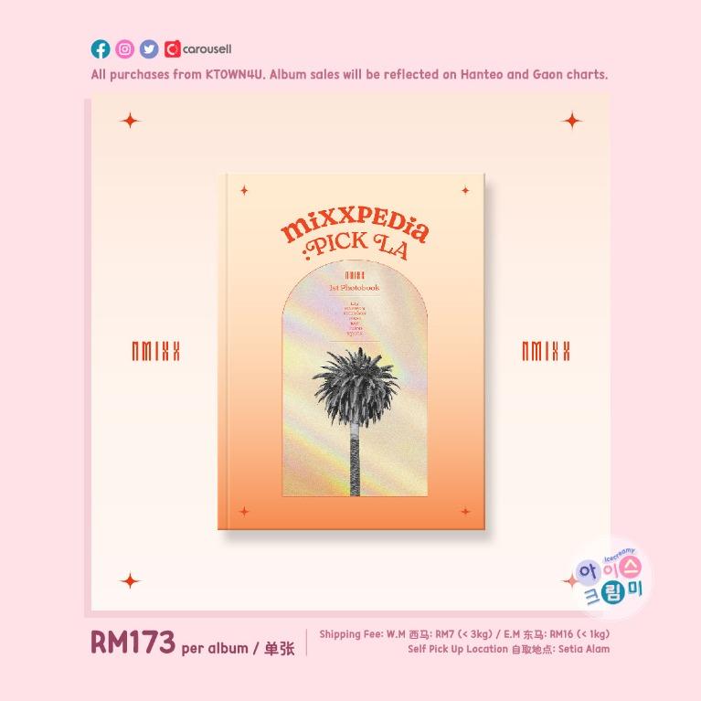 PREORDER] NMIXX - MIXXPEDIA : PICK LA (1st PHOTOBOOK), Hobbies 