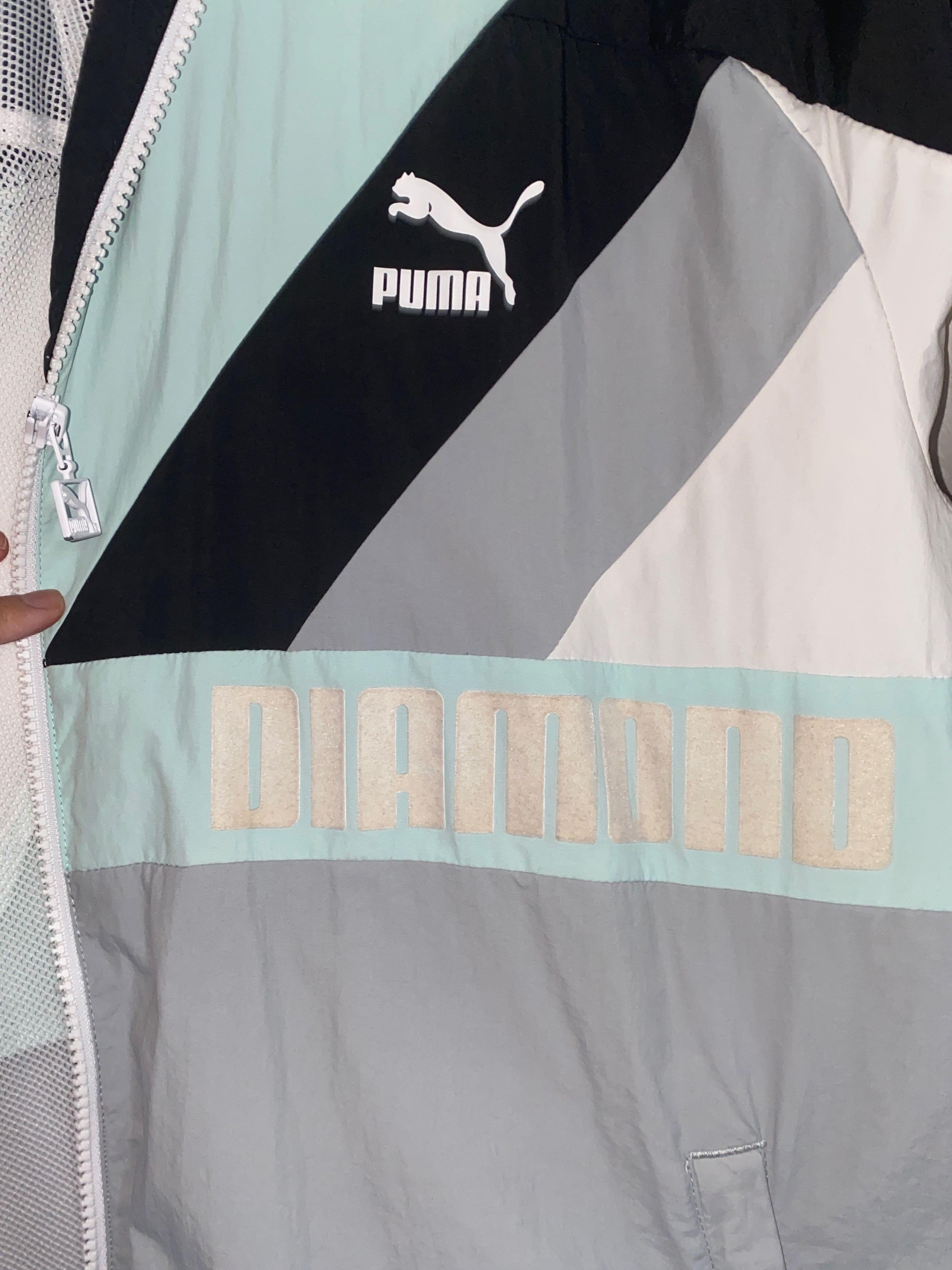 Puma x sales diamond wind jacket