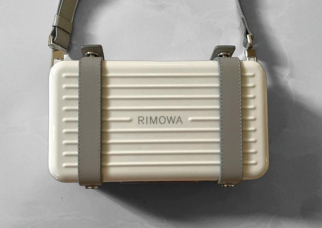 RIMOWA White Polycarbonate Cross Body Bag
