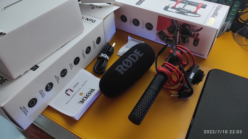 Rode VideoMic NTG OnCamera Shotgun Microphone, Photography