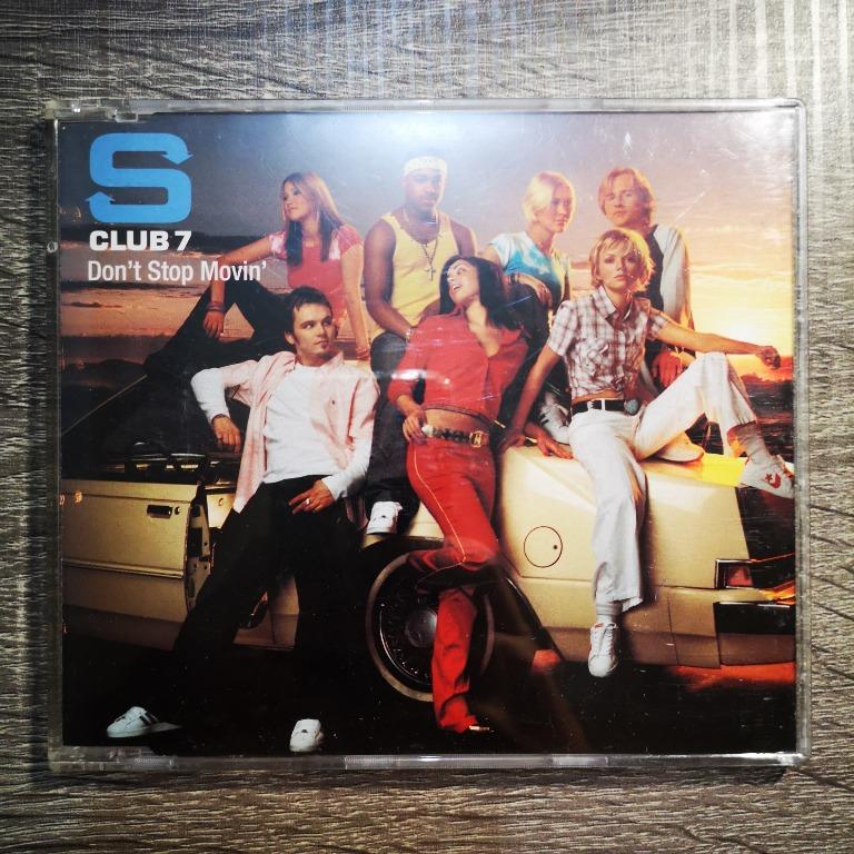 S Club 7 - Don't Stop Movin' cd single, Hobbies & Toys, Music & Media, CDs  & DVDs on Carousell