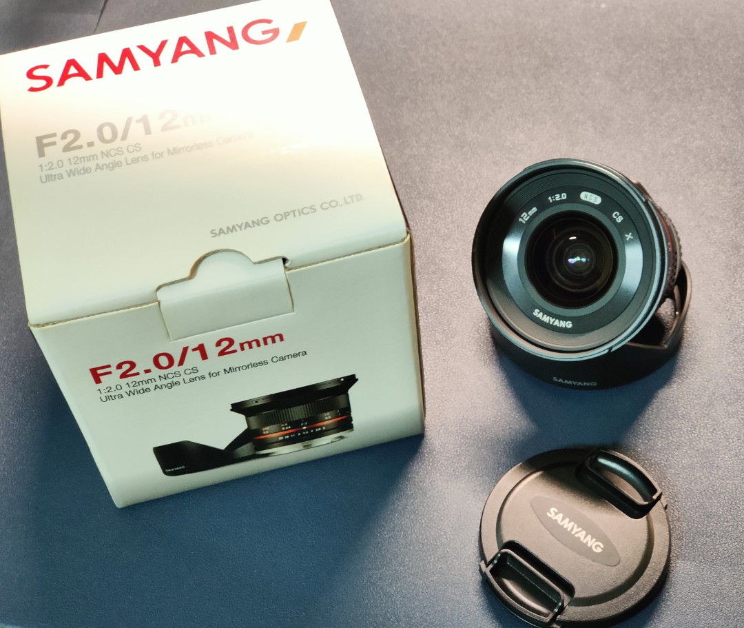 Samyang 12mm f/2 Fujifilm X-mount, Photography, Lens & Kits on Carousell