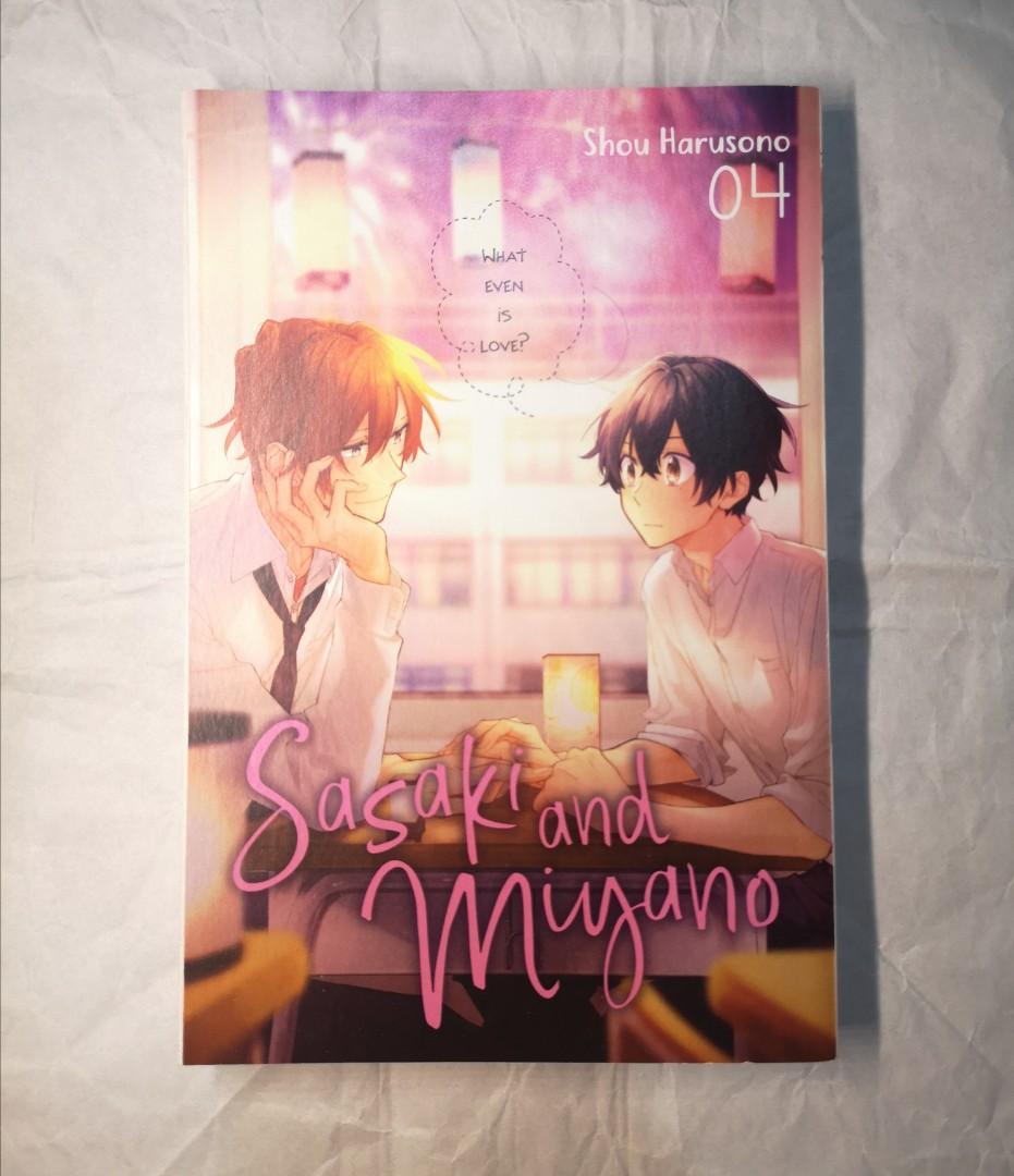 Sasaki And Miyano Shou Harusono Manga Volume 1-4 English Version Comic