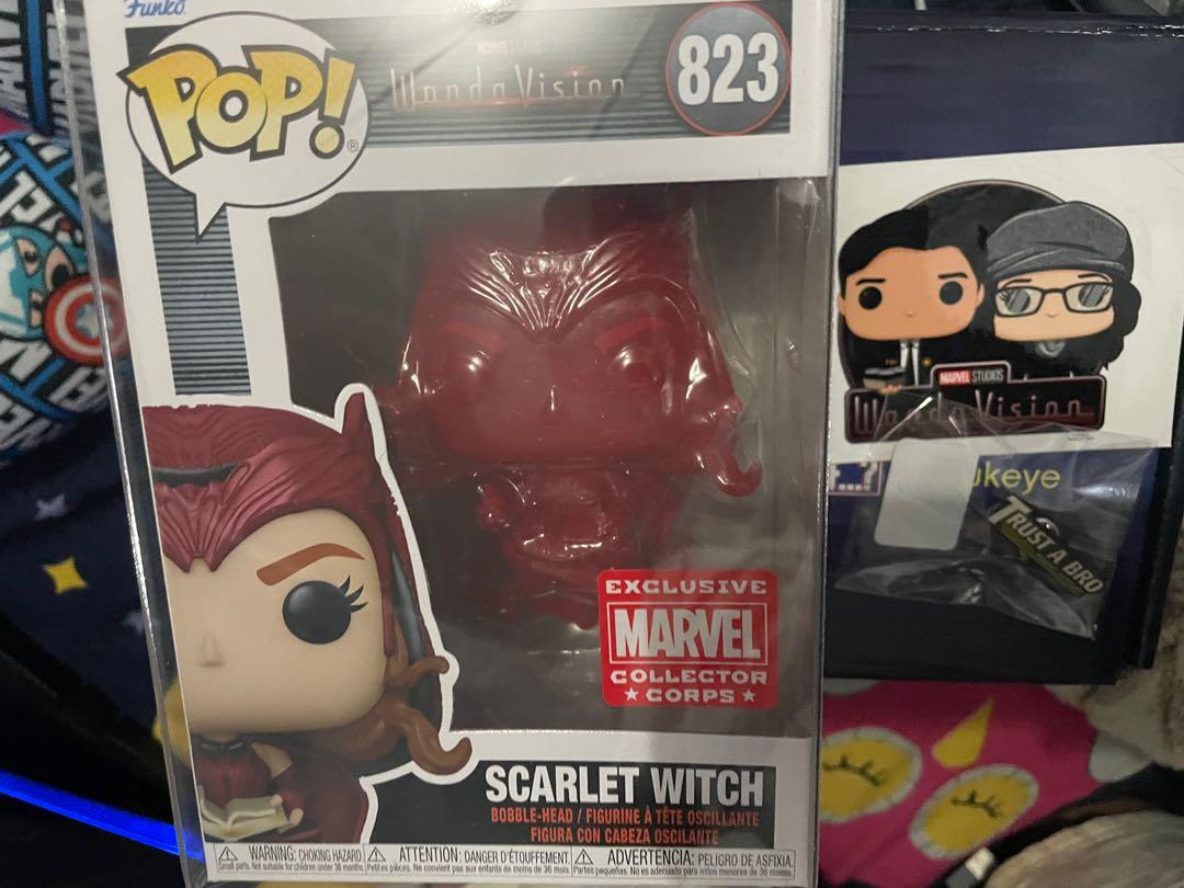 Scarlet Witch Funko Pop Collector Corps, Hobbies & Toys, Toys & Games