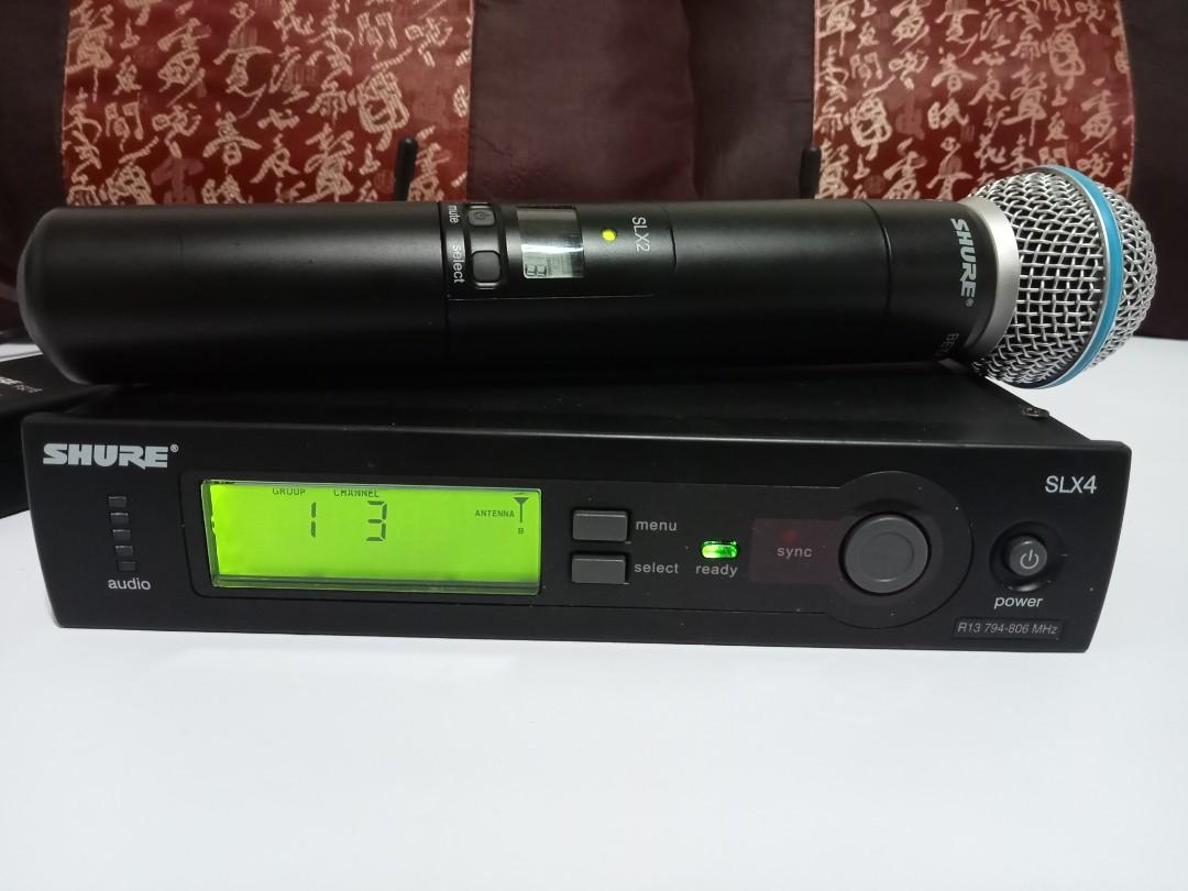 Shure SLX24/BETA 58A Wireless Microphone (794 -806MHz 
