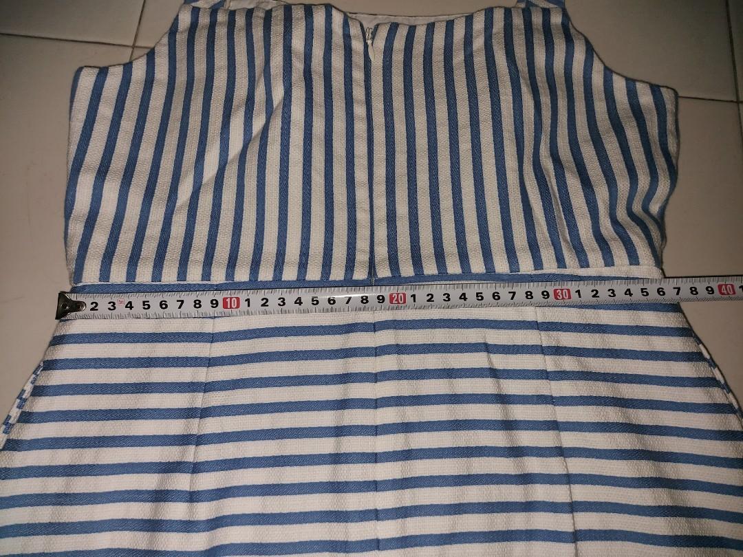 topshop blue and white striped dress ANINA DRESS