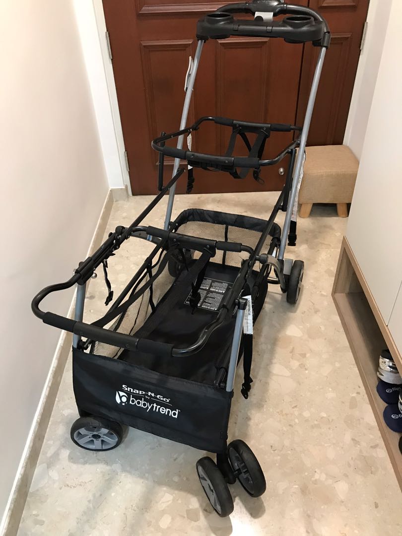Snap and store go double stroller