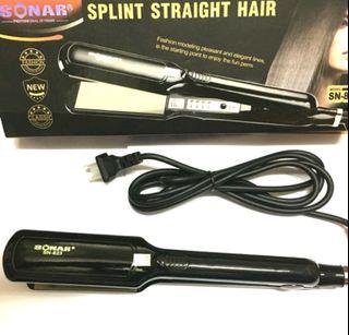 Sonar hair straightener