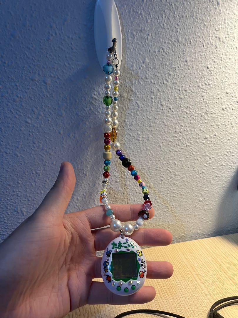 Tamagotchi necklace top