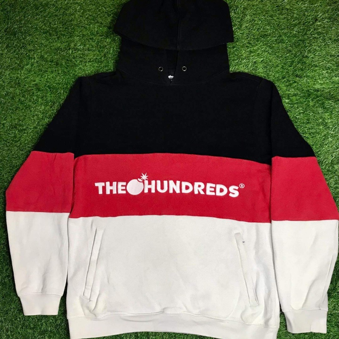 The hundreds shop red hoodie