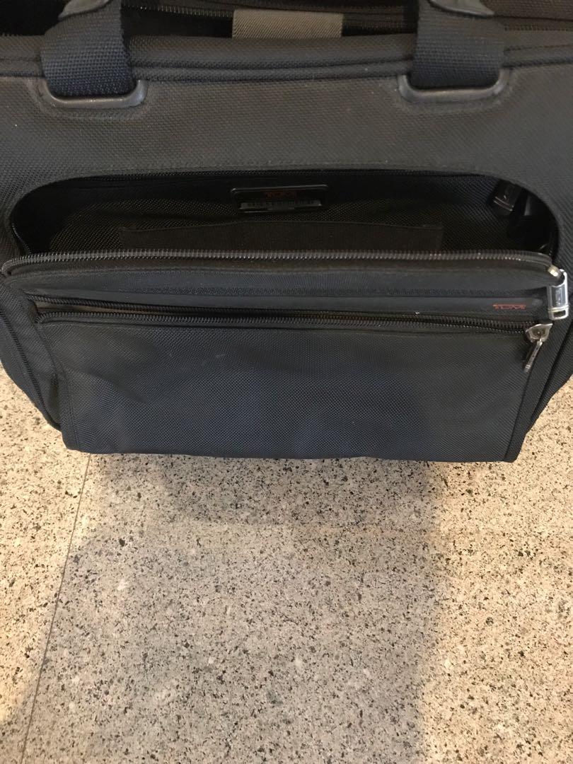 Tumi Wheeled Briefcase, Men's Fashion, Bags, Briefcases on Carousell