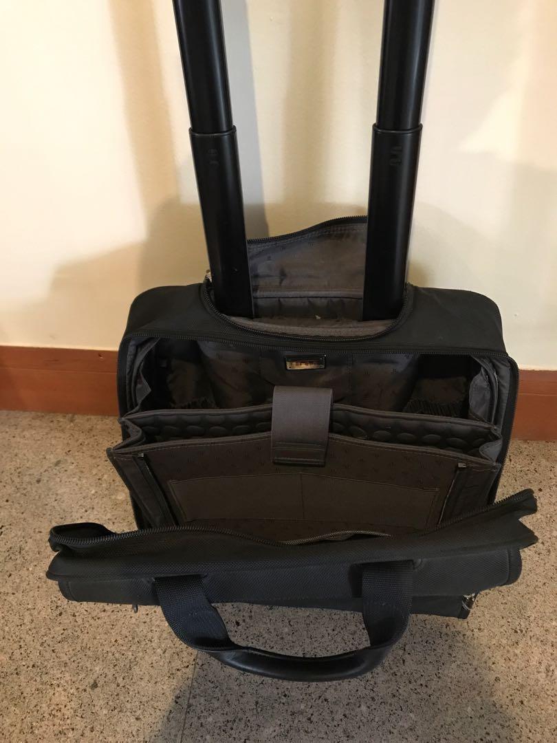 Tumi Wheeled Briefcase, Men's Fashion, Bags, Briefcases on Carousell