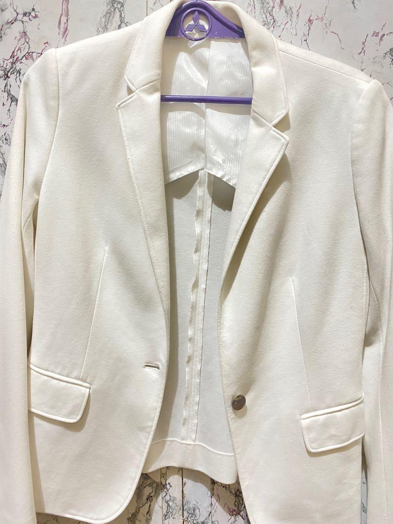 Uniqlo discount white blazer