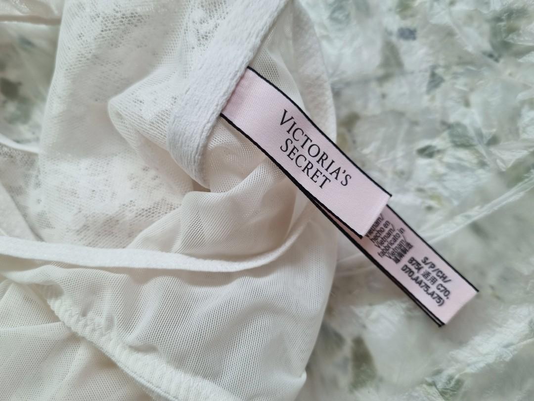 Victoria Secret Bralette lace white S, Women's Fashion, New ...