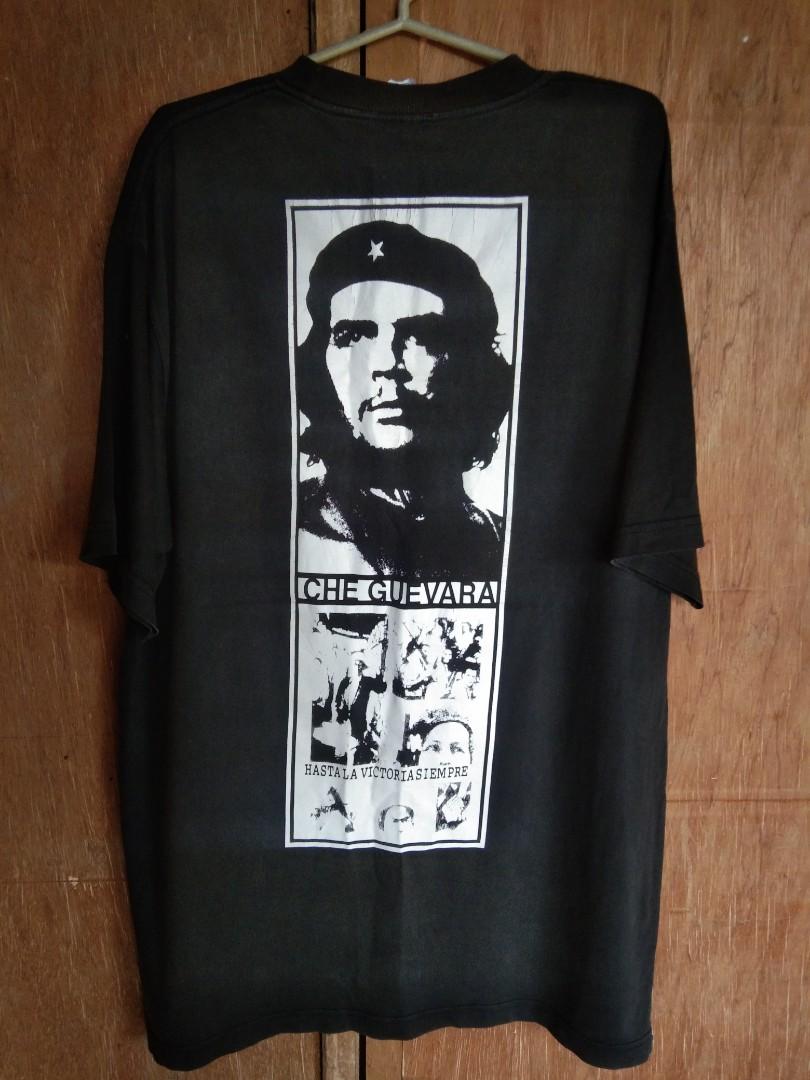 VINTAGE 90'S CHE GUEVARA ALL OVER PRINT SHIRT, Men's Fashion, Tops & Sets,  Tshirts & Polo Shirts on Carousell