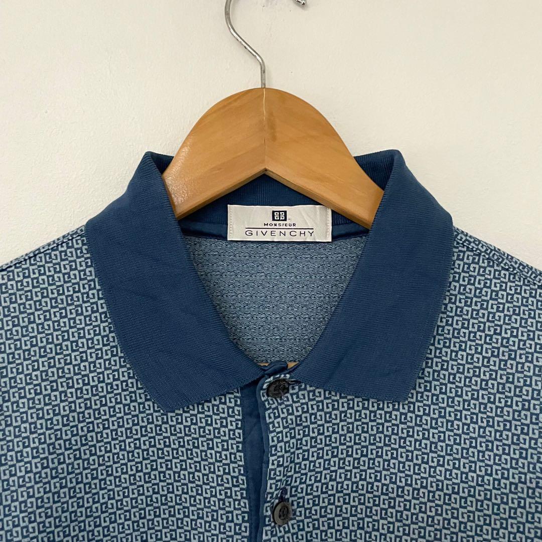 Vintage Givenchy Polo Shirt Men s Fashion Tops Sets Tshirts