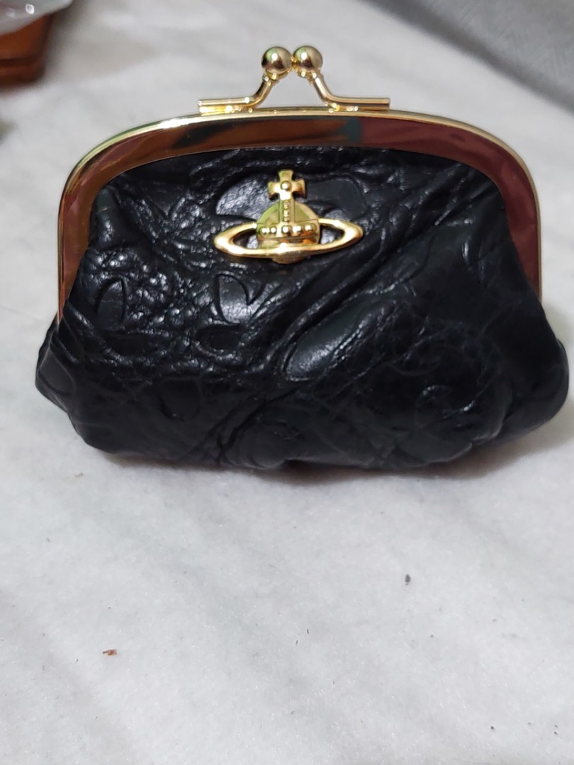 Frame Coin Purse in BLACK | Vivienne Westwood®