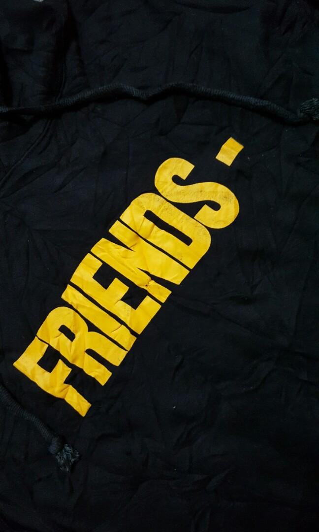 Vlone friends hoodie yellow clearance